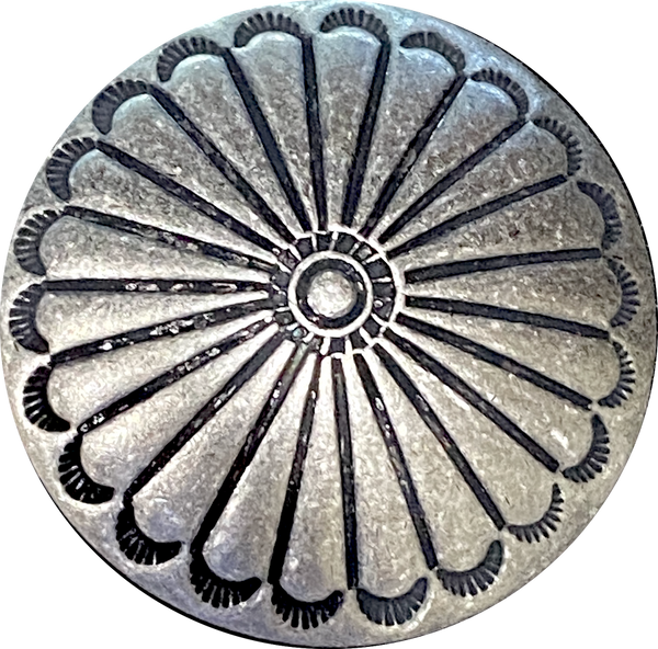 Running Low, Southwest Sunflower 1.5" Shank Back Matte Finish Button 1-1/2"  #SW-94