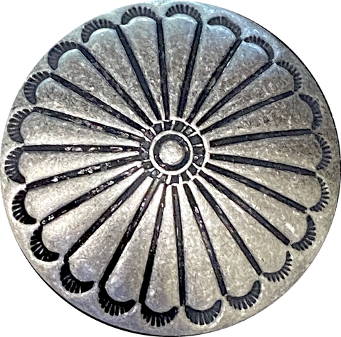 Running Low, Southwest Sunflower 1.5" Shank Back Matte Finish Button 1-1/2"  #SW-94