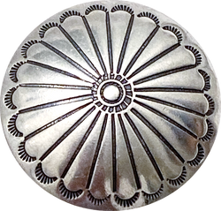 Southwest Sunflower 1.5" Shank Back Shiny Finish Button 1-1/2"  #SW-439