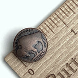 Buffalo Nickel Small Replica Brass Metal 5/8" / 15mm, Shank Back, #FJ-151