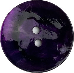 Re-Stocked, Dark Purple 7/8" Pearl Shell 23mm 2-hole Button, Per Button, # 481-D