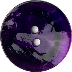 Dark Purple 11/16" Shiny Pearl Shell 2-hole Button #D-974