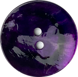 Dark Purple 11/16" Shiny Pearl Shell 2-hole Button #D-974