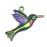 Hummingbird Charm, 3/4" Metal by Susan Clarke  #SC-529