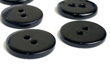 5/8" Black River Shell 2-hole Button, Pack of 8  #SK-1791