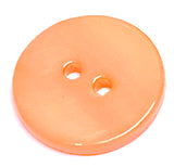 Orange Peach River Shell 5/8" 2-hole Button, Pack of 8  #SK-1770