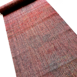 Sunset Storm Handweave, Vintage Kimono Silk from Japan By the Yard #401