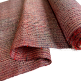 Sunset Storm Handweave, Vintage Kimono Silk from Japan By the Yard #401
