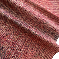 Sunset Storm Handweave, Vintage Kimono Silk from Japan By the Yard #401