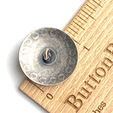 Southwest Concho Button, Wreath, Matte Nickel Silver, Shank Back 1"  #SW-345