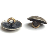 Re-Stocked, Small Rustic Silver Zia Symbol 1/2" Shank Back Southwest Button  #SW-30