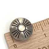 Southwest Sun Zia Symbol Shank Back Button, 3/4" #SW-12