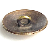 Tiny Morning Star Shiny Brass 1/2"Concho Button, Small Shank  USA  # WN22B-S