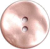 SALE, 11/16" Pale Pink 'Metallic' Pearl Shell 18mm 2-hole,  #D-977