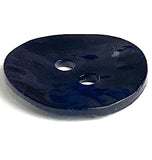 Running Low, Black Shiny Pearl Shell, 5/8", 2-Holes, 15.5mm, Per Button #D-842