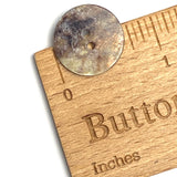 Bright Orange Pearl Shell 2-Hole 11/16" Button, Per Button, #D-906
