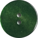 11/16" Dark Green Shiny Pearl MOP Shell 2-hole 18mm Button  #D-975