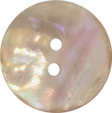 Golden Beige Rainbow Natural Abalone 5/8" 2-Hole Shell Buttons 15mm PACK OF 14 #KB-947