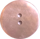 SALE, 7/8" - 15/16" Pale Pink Pearl 'Metallic' Shell 2-hole Button 23mm,  #D-484