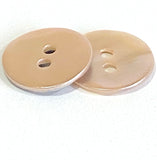 SALE, 1/2" Pale Pink Pearl 'Metallic' Shell 2-hole 13mm Buttons,  #D-193