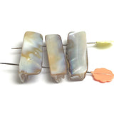 Natural Real MOP Iridescent Shell Iridescent 1.5" Toggles / Buttons, Pack of 20 #LP-108