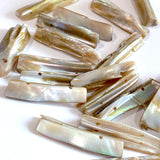 Natural Real MOP Iridescent Shell Iridescent 1.5" Toggles / Buttons, Pack of 20 #LP-108