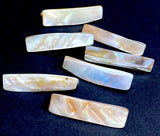 Natural Real MOP Iridescent Shell Iridescent 1.5" Toggles / Buttons, Pack of 20 #LP-108