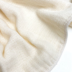 Running Low, Triple Gauze from Japan Fluffyish-Off-White 100% Cotton, 34" Wide, By the HALF Yard # NS-42