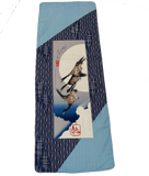Re-Stocked, Moon and Goose Cotton Tenugui Towel from Japan, 100% Cotton 12" x 34"  #RK-06