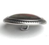 "Antique Iron" Shank Back Metal Button 7/8" / 23mm  #SWC-162