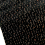 Very Dark Small Ikat Hanabishi Water Chestnut Vintage Stiff, Bouncy Hemp or Ramie? from Japan By the Yard #406