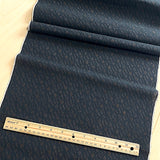 Very Dark Small Ikat Hanabishi Water Chestnut Vintage Stiff, Bouncy Hemp or Ramie? from Japan By the Yard #406