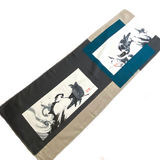 Re-Stocked, Eagle and Hawk Cotton Tenugui Towel from Japan, 100% Cotton 12" x 34"  #RK-08