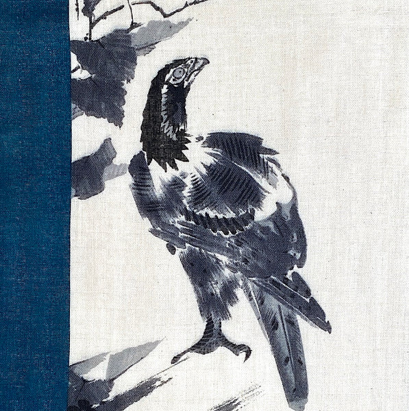 Eagle and Hawk Cotton Tenugui Towel from Japan, 100% Cotton 12" x 34"  #RK-08