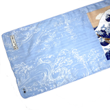 Re-Stocked, Great Wave of Kanagawa Cotton Tenugui Towel from Japan, 100% Cotton 12" x 34"  #RK-11