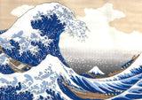 Re-Stocked, Great Wave of Kanagawa Cotton Tenugui Towel from Japan, 100% Cotton 12" x 34"  #RK-11