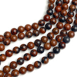 Mahogany Obsidian Beads, 8.5mm / 3/8", Round, Strand of 45 Beads,  #LP-53