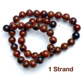 Mahogany Obsidian Beads, 8.5mm / 3/8", Round, Strand of 45 Beads,  #LP-53