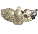 New Markdown, Three Stone Hawk Pendants, Polished Ocean Jasper in Earth Tones, 2"  #LP-16-A
