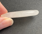 New Markdown, Rose Quartz Fish Pendant 1-5/8" Natural Light Pink  # LP-83