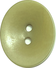 Re-Stocked, Green Oval 11/16" 2-Hole Button, Corozo / Tagua / Vegetable Ivory #SK-556