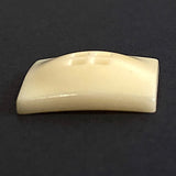 Ivory Square Corozo/Tagua "Five Squares Flat Pillow",  9/16" Smaller Size, # SK-520