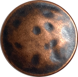 Re-Stocked, 5/8" Copper/Black Mottled 'Antique' Shank Back, Pack of TWO Buttons,  #SWC-35-2