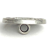 Mystical Walkabout With Dog, 7/8" Metal Button, Shank Back, 22mm  #FJ-10