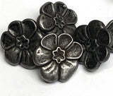 Almost Free, 90+ Buttons, Black Dogwood from Dill Buttons, 11/16" 18mm # FJ-61
