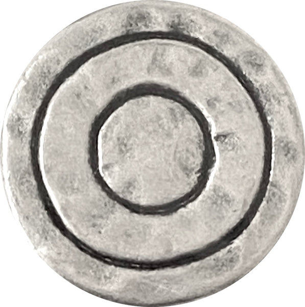 New Markdown, Ancient Mystic Rings Antique Silver 7/8" Shank Back Metal, Per Button, 23mm # FJ-62