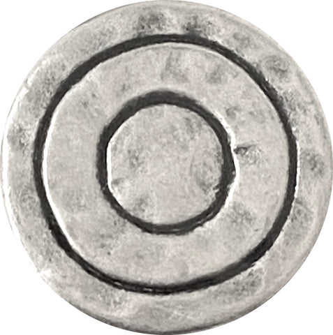 New Markdown, Ancient Mystic Rings Antique Silver 7/8" Shank Back Metal, Per Button, 23mm # FJ-62