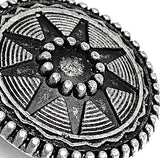 Southwest Starlight Metal Button, 23mm Sun Shield Shank Back 7/8" #FJ-116