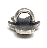 Penguin Button, 1/2" Silver Shank Back Metal, Tiny 12mm #FJ-26