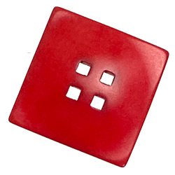 Red Square 9/16" Corozo/Tagua "Five Squares Flat Pillow",  # SK-518